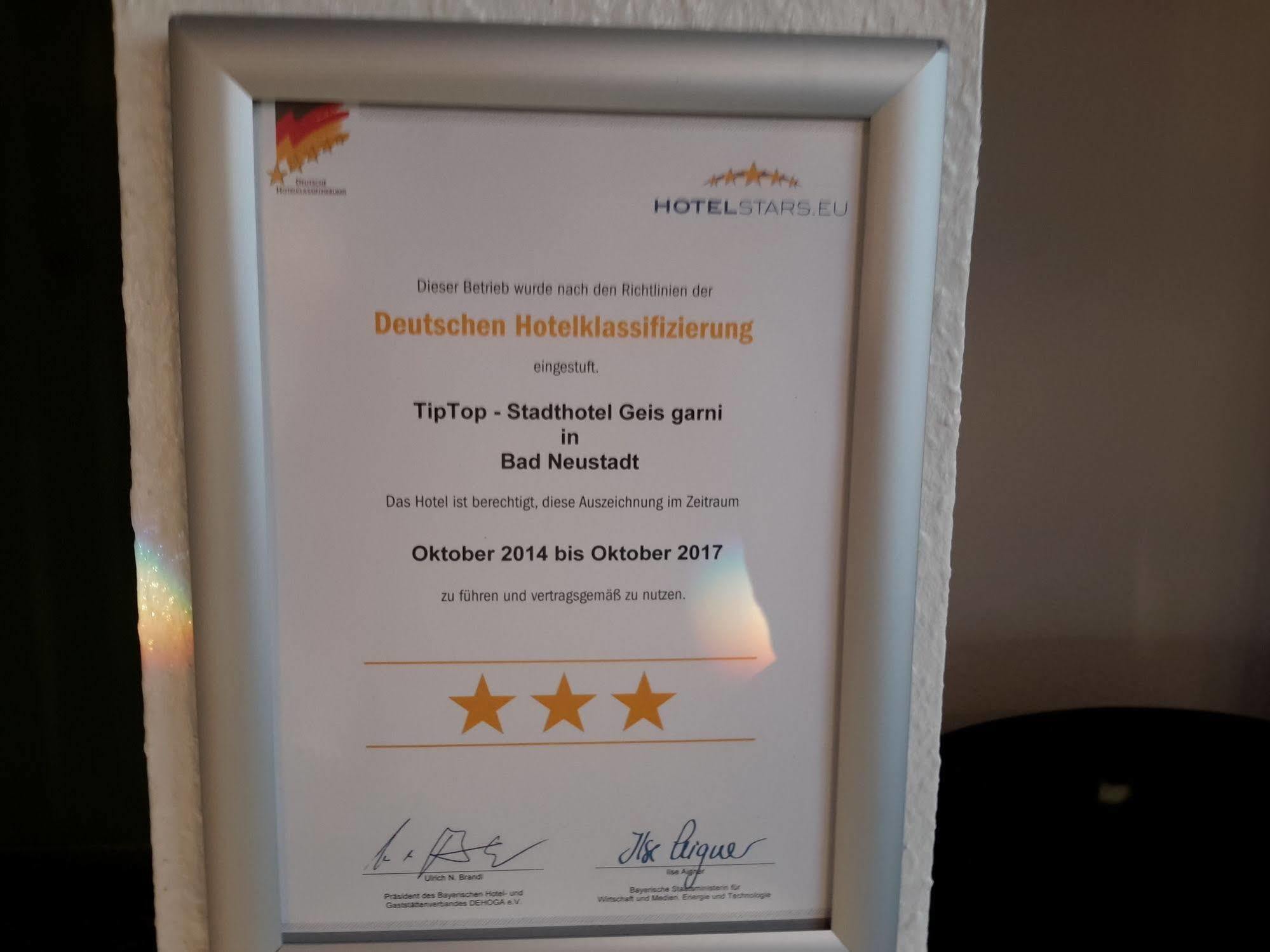 Stadthotel Geis 바트노이슈타트안더살레 외부 사진